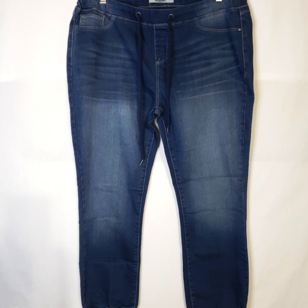 Rewash Joggers Blue Denim Women's or Men's Pants Size 31